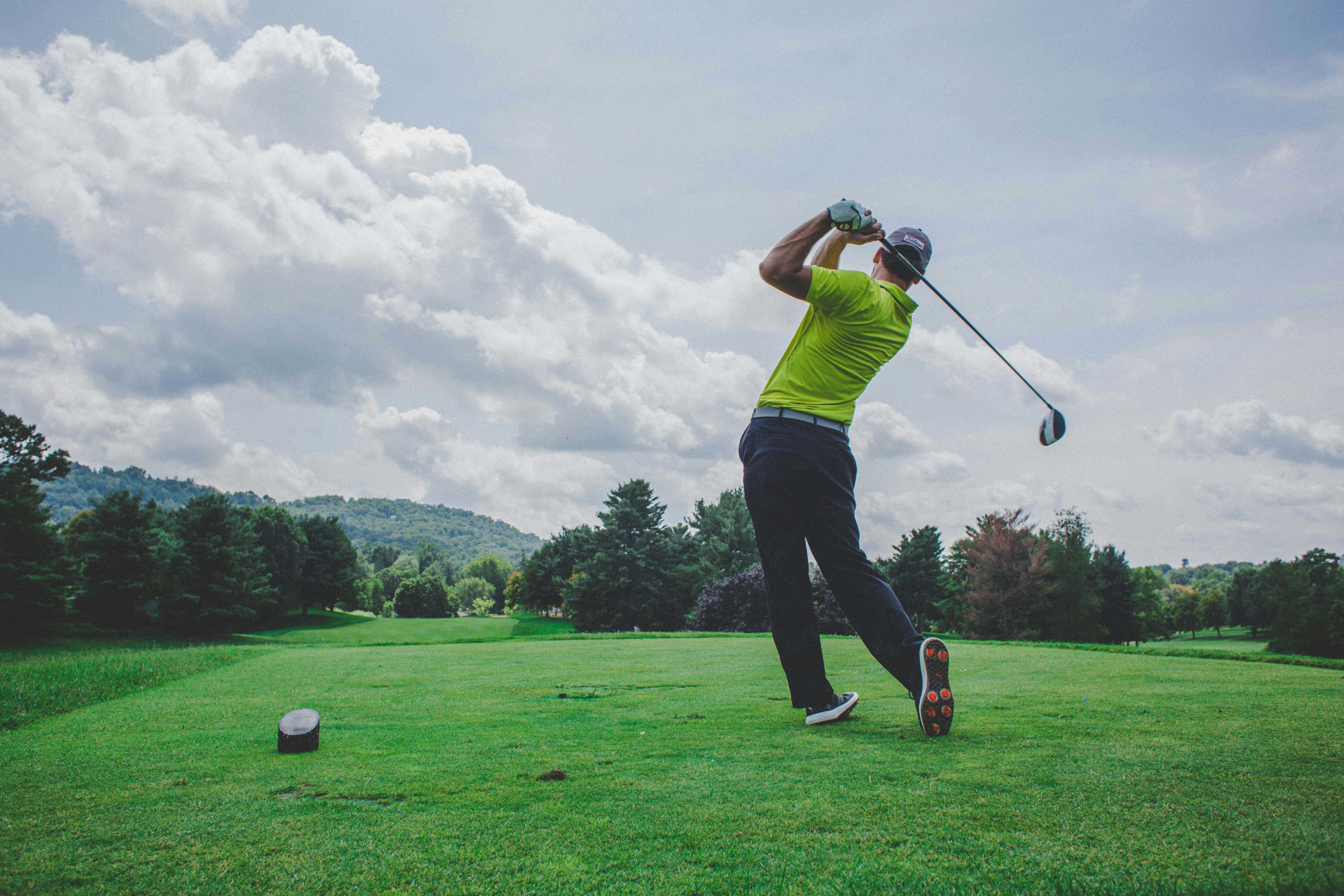 Golf course in Scotland